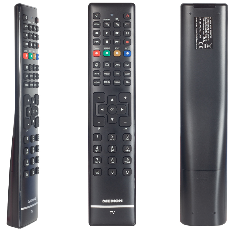 HI-LEVEL RC1208 UZUN LCD-LED TV ORJİNAL- MEDİON LCD--LCD 18785 KUMANDA